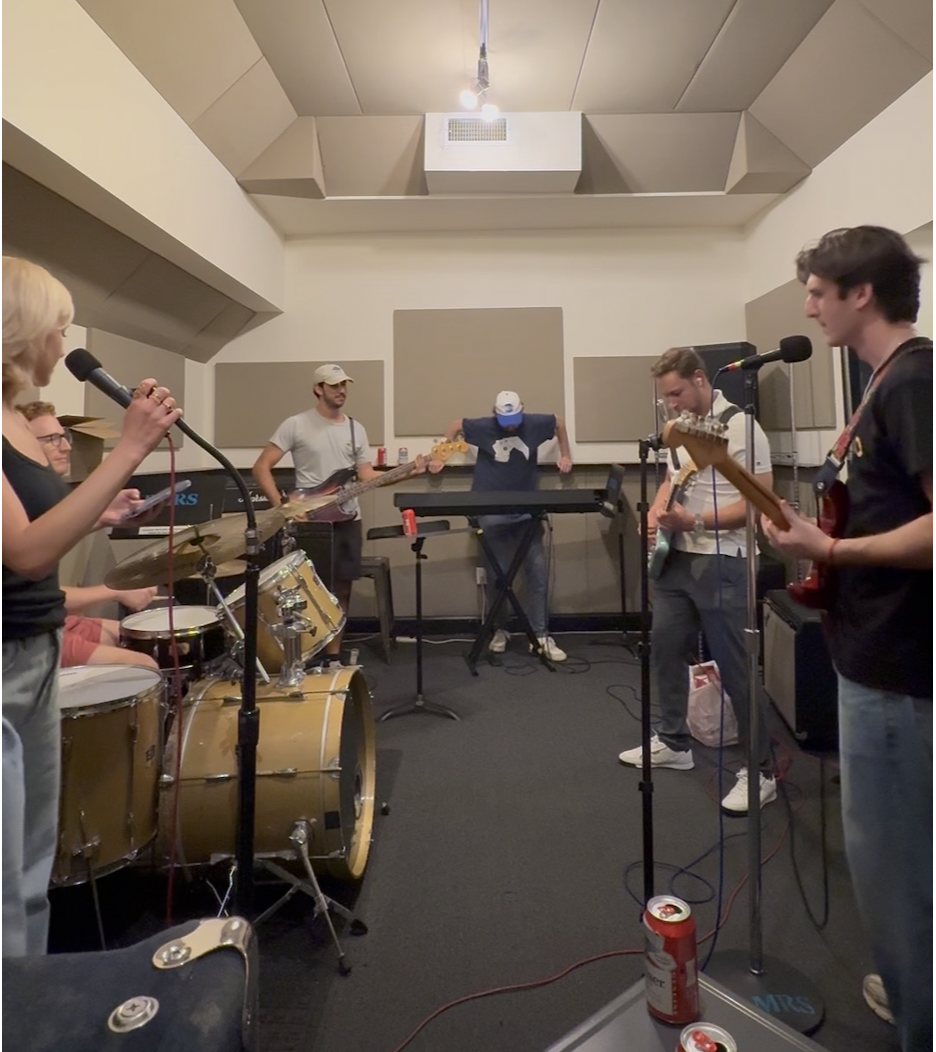 KSO rehearsal in the studio